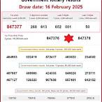 thai lottery price